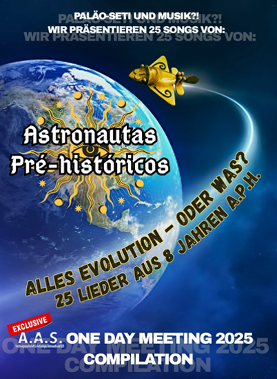 Bild von Astronautas Pré-históricos:  CD ODM - A.A.S. - Compilation 2025